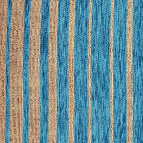 Pillow Decor - Shasta Blue Stripes Rectangular Throw Pillow