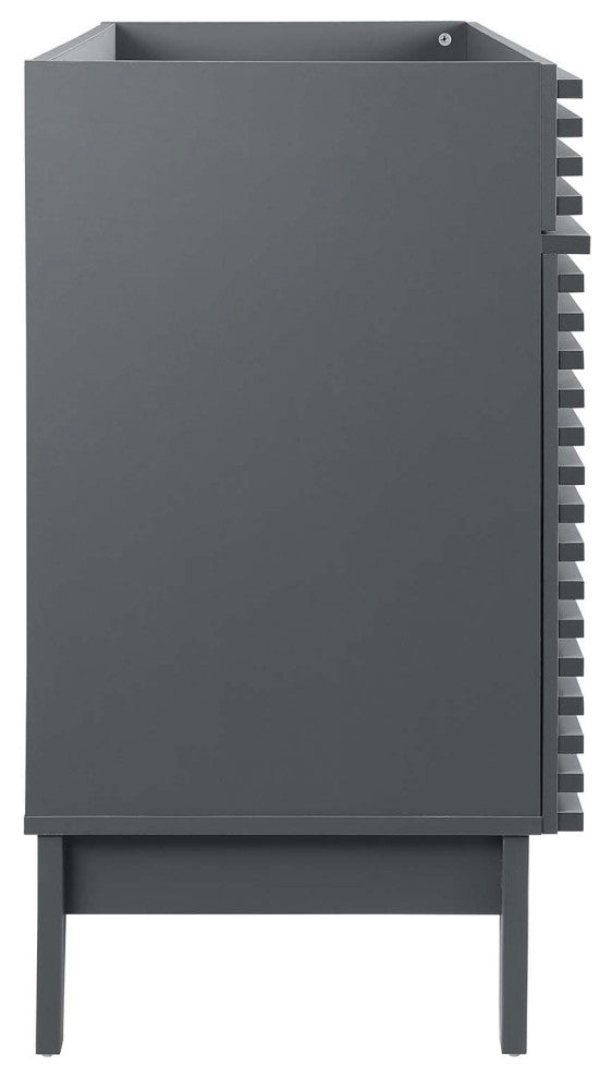 Render 48" Single Bathroom Vanity Cabinet, Gray