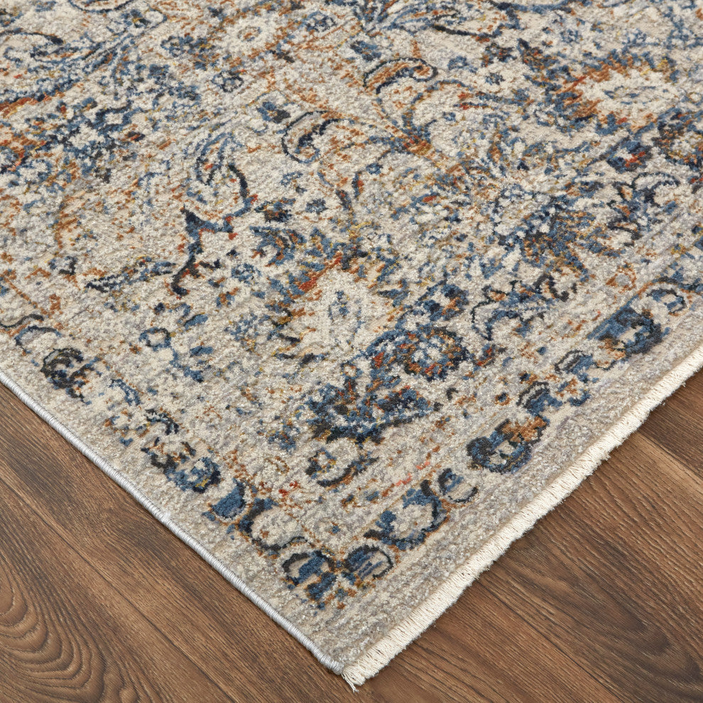 Weave & Wander Frencess Rug, Cotton/Silver, 2' x 3' Rug