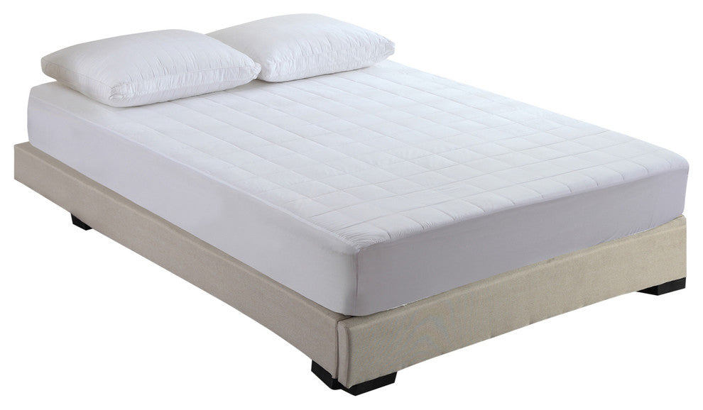 Serenity Organic Self Cooling Luxury Bamboo Mattress Pad, King