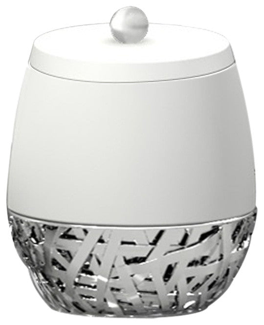 nu steel Bali Cotton Swab Container