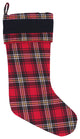 Vickerman Qtx17142 Decorative 8"X19" Scotsman Collection Christmas Stocking