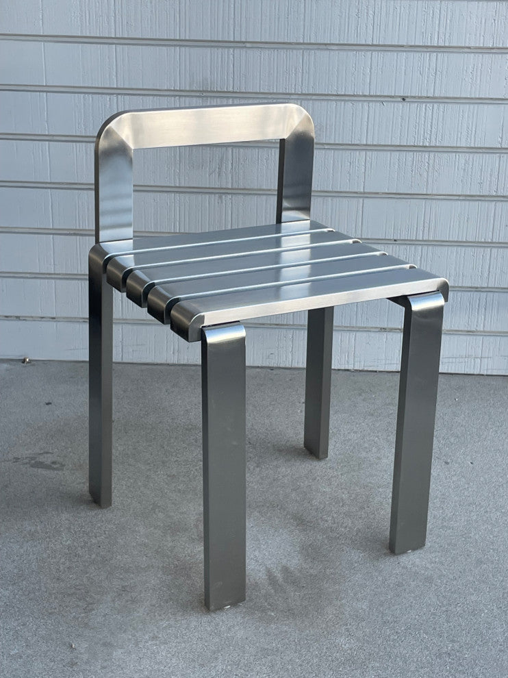 Tara Silver Metal Chair
