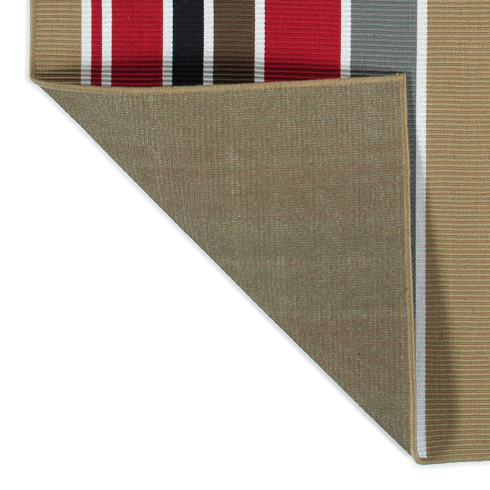 Voavah Red 2' x 3' Rectangle Throw Rug