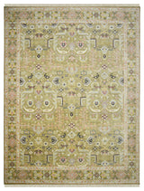 Bristol Harrow Area Rug, Gold, 12' x 15', Bordered