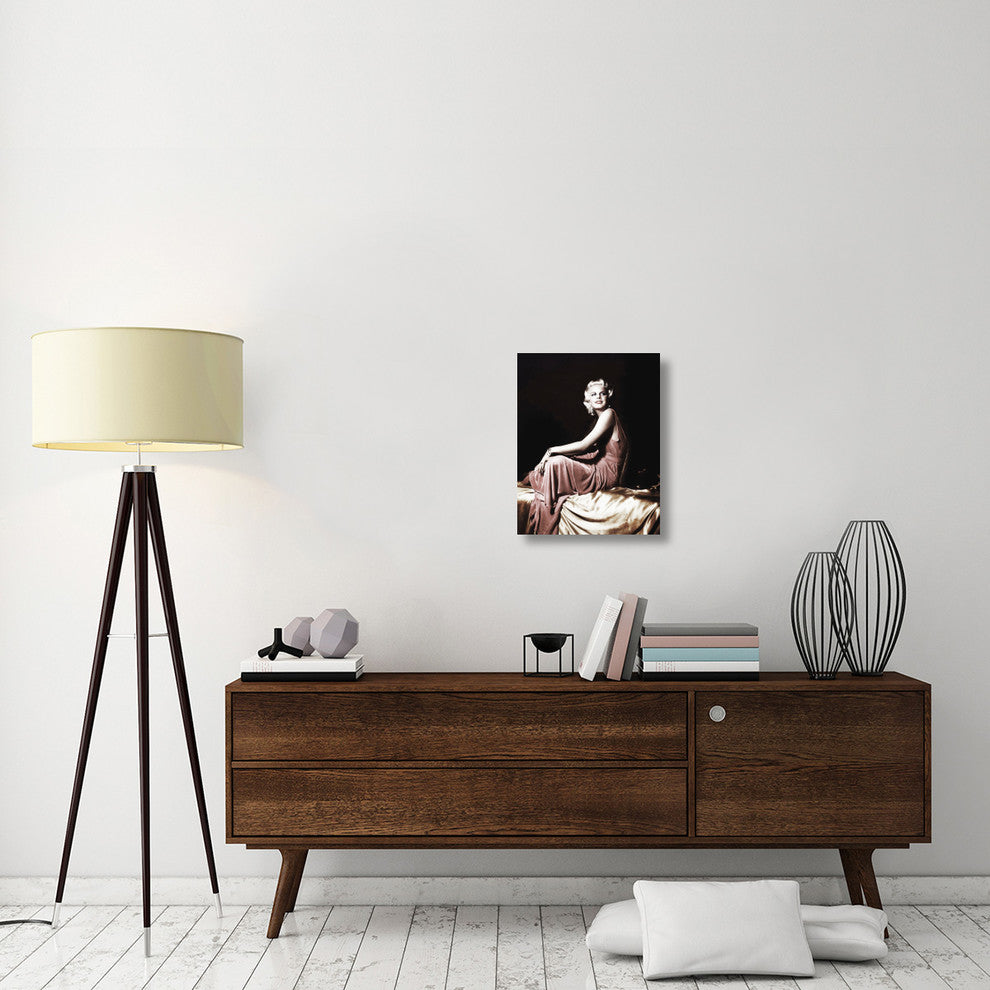 "Jean Harlow" Stretched Canvas Giclee by Hollywood Photo Archive, 17"x22"