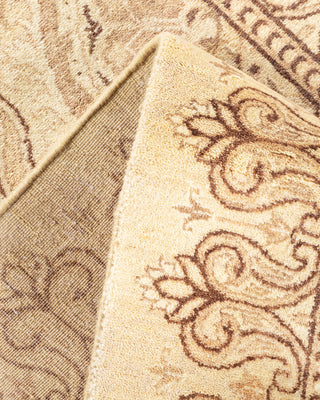 Dutta One-of-a-Kind Hand-Knotted Runner Ivory, 2'7"x12'4"