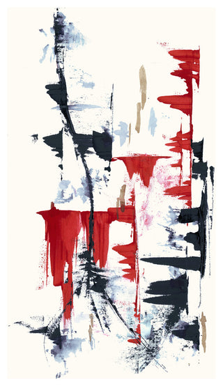 "Down Shift II" Gallery Wrapped Giclee Print On Canvas With Gel Texture