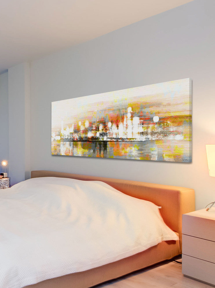 "Hong Kong" Fine Art Canvas Print, 30"x10"