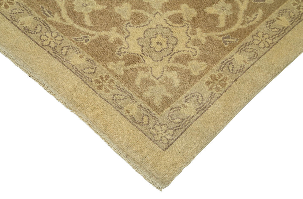 Rug N Carpet - Handwoven Oriental 10' 2" x 12' 6" Soft Oushak Area Rug