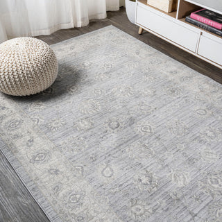 Modern Persian Vintage Moroccan Light Gray 8'x10' Area Rug