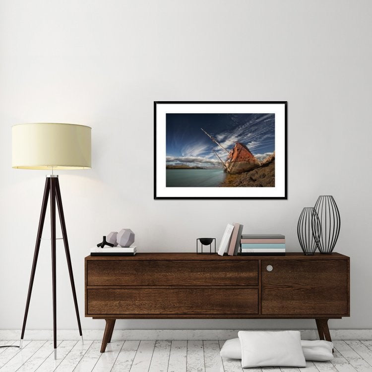 "Final Destination" Framed Digital Print by Thorsteinn H. Ingibergsson, 44x32"