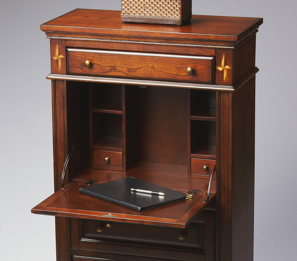 Wordsworth Secretary - Dark Brown