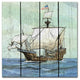 Jean Plout ''Nautical Ships 1'' Canvas Art, 14x14