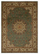 KATHY IRELAND ANCIENT TIMES PALACE TEAL AREA RUG BY NOURISON