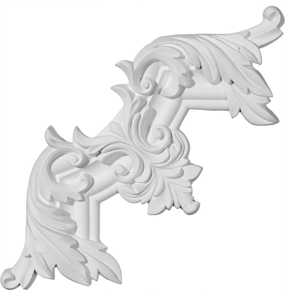 10"W x 10"H x 1 1/8"P Oxford Panel Moulding Corner