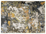 Oriental Weavers Caravan Gray and Multi 6'7"x9'6" Indoor Rug