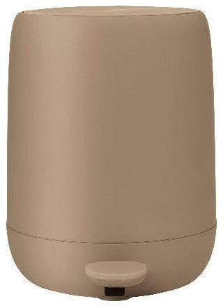 Sono Pedal Bin Wastepaper Basket, Tan, .8 Gallon