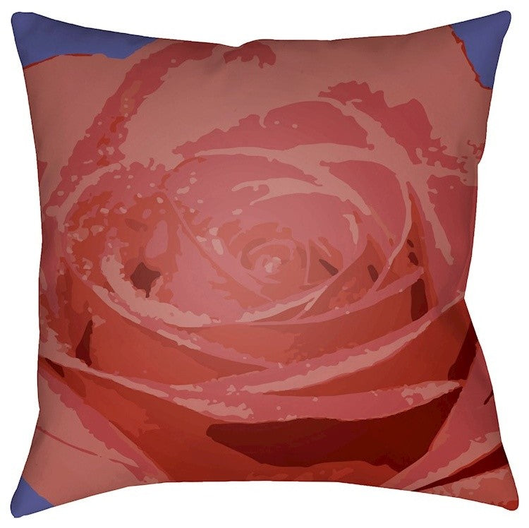 Abstract Floral, 20x20x4 Pillow