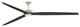 Fanimation Spitfire 96" Fan/LED Light, matte White, Matte White/Dark Walnut Wood Blades