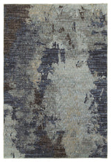 Oriental Weavers Evolution Navy/ Blue Abstract Indoor Area Rug 1'10"X3'2"