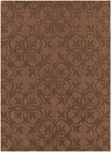 Rekha Transitional Area Rug, Brown, 7'x10'
