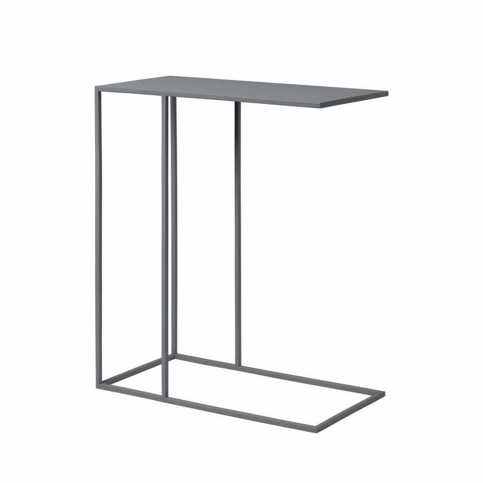 Fera Side Table, Steel Gray