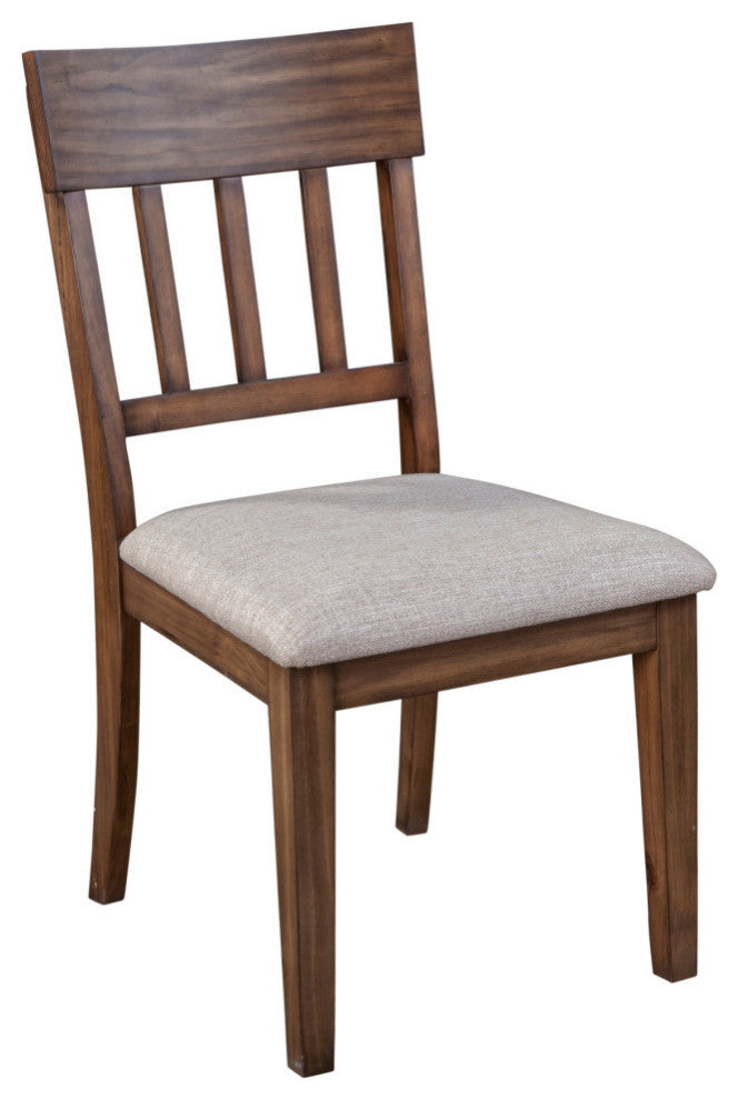 Donham Set of 2 Side Chairs, Brown