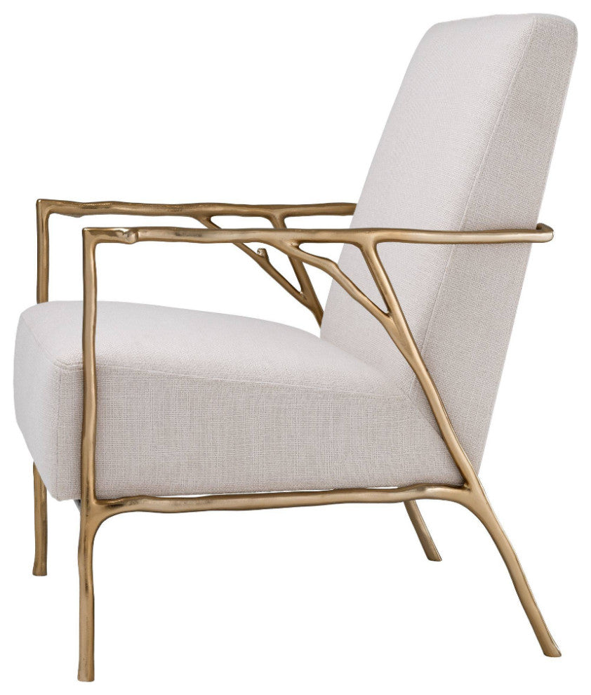 Brass Branch Side Chair | Eichholtz Antico