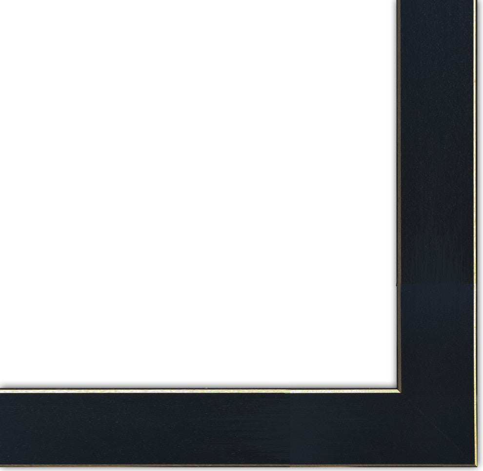 "Bathroom Collection I" 4-Piece Vignette by Pam Britton, Black Frame