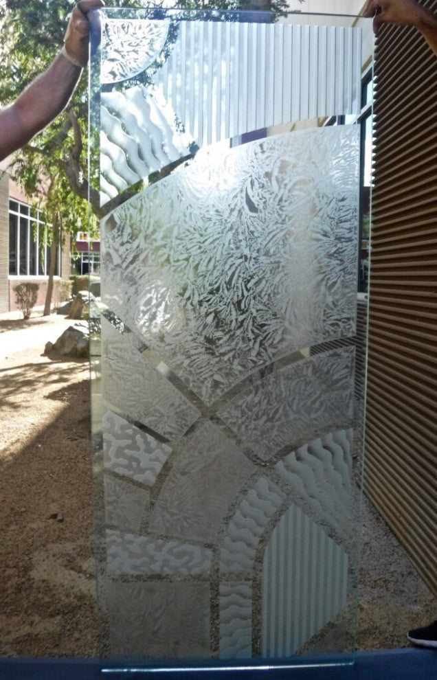 Interior Prehung Door or Interior Slab Door - Matrix Arcs - Primed - 24" x...