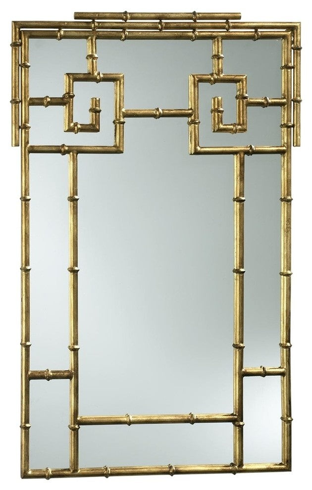 Cyan Design Bamboo Mirror, Gold