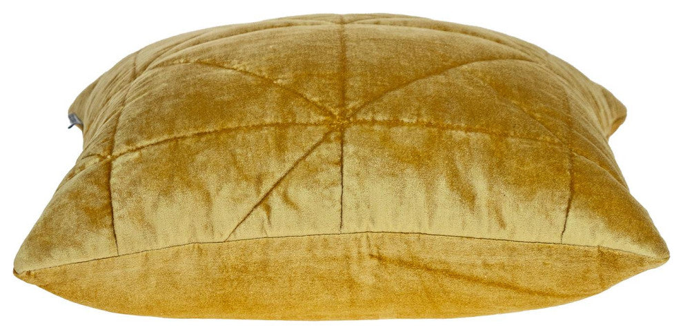 Parkland Collection Zoe Yellow Throw Pillow
