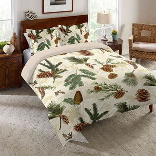 Laural Home Pinecone Comforter Sham