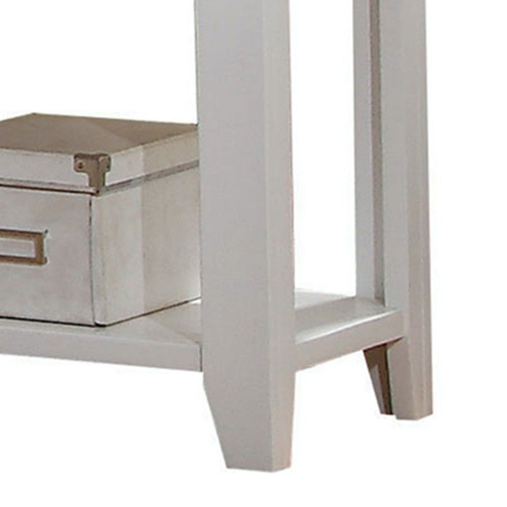 Lacey Nightstand With 1 Drawer, White
