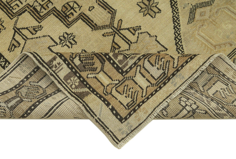 Rug N Carpet - Handwoven Turkish 3' 9'' x 7' 3'' Unique Wool Rug
