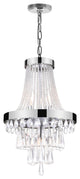 Vast 3 Light Chandelier With Chrome Finish