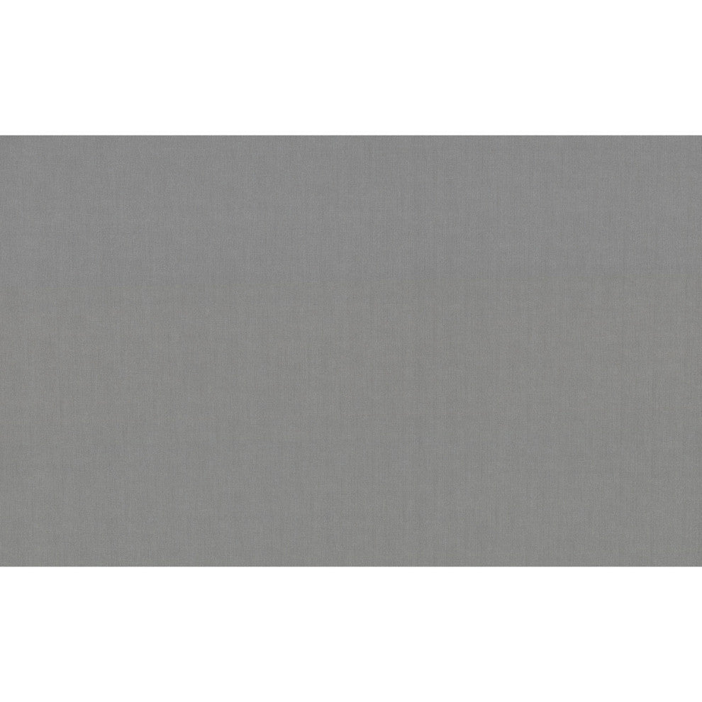 Gray Metallic Panama Weave Wallpaper
