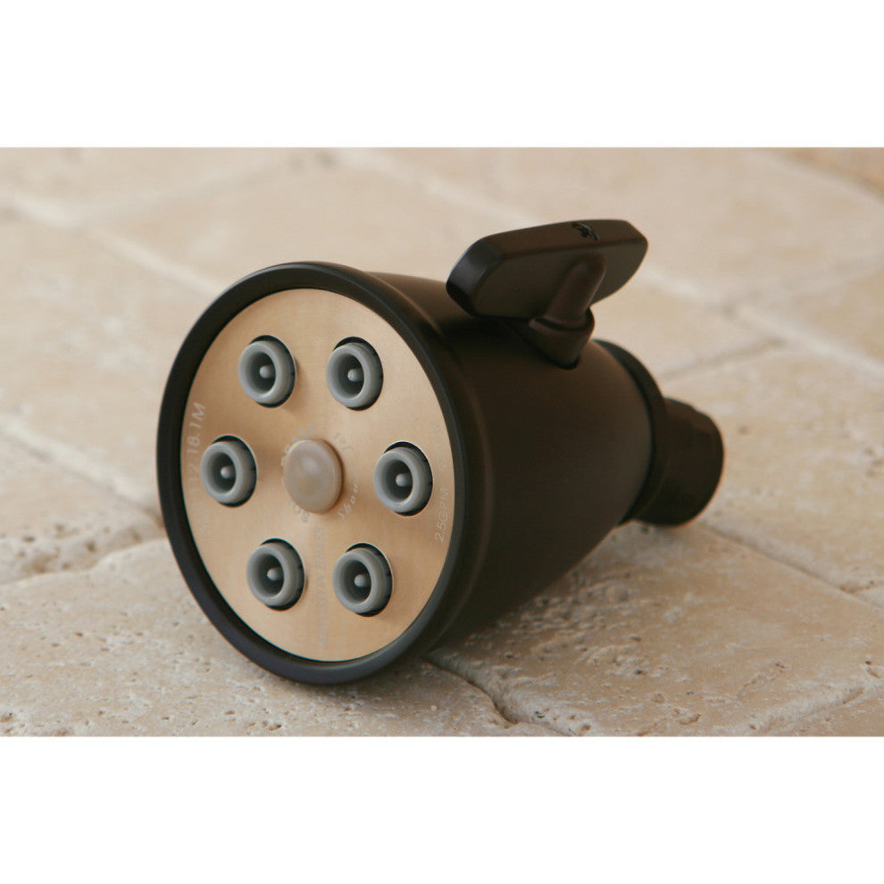 Showerscape Jet Spray Shower Head, Oil Rubbed Bronze