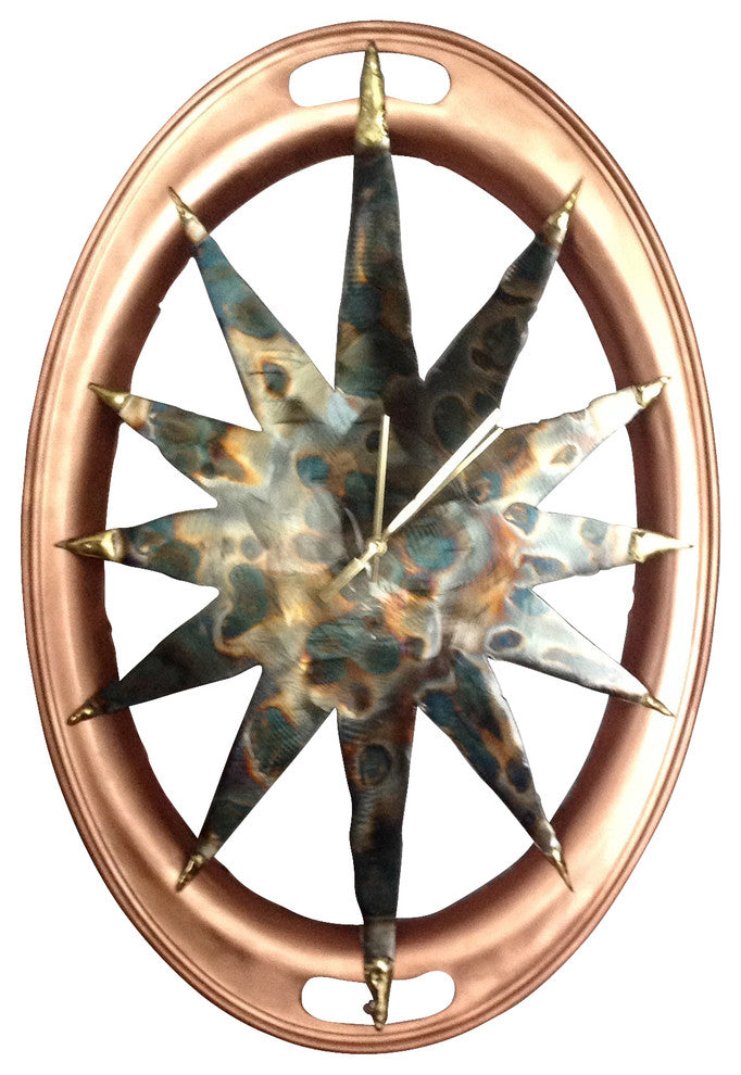 Cooper And Steel Artistic Wall Clock