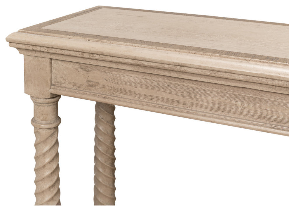 Neo Classic Pine Console Table