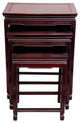 Rosewood Nesting Tables, Rosewood