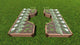 Classic Sienna Walk-Through Hexagon Center Path' 8'x10'x11" Raised Garden