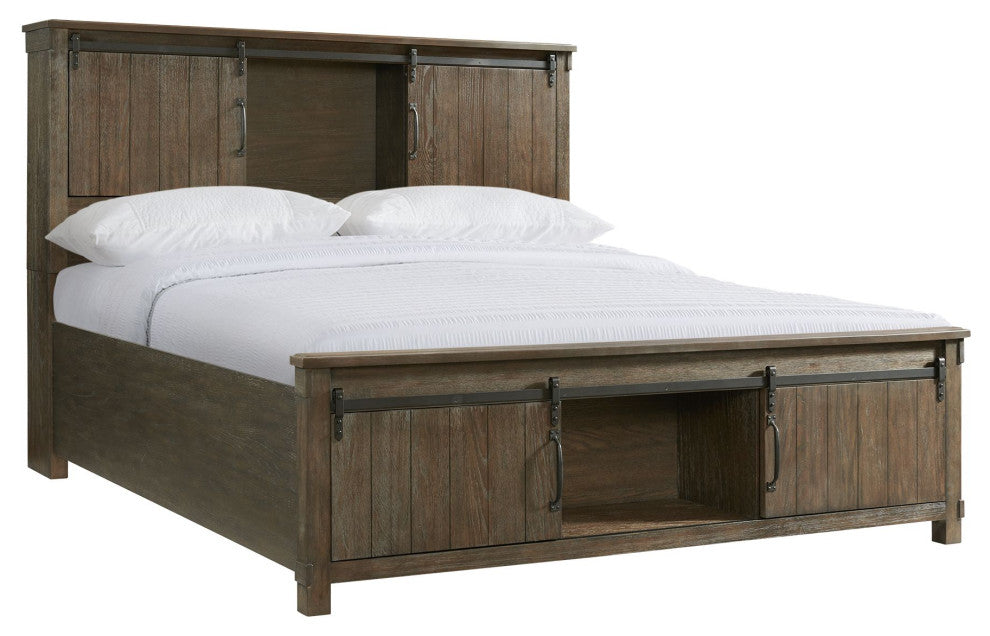 Picket House Furnishings Jack King Platform Storage Bed