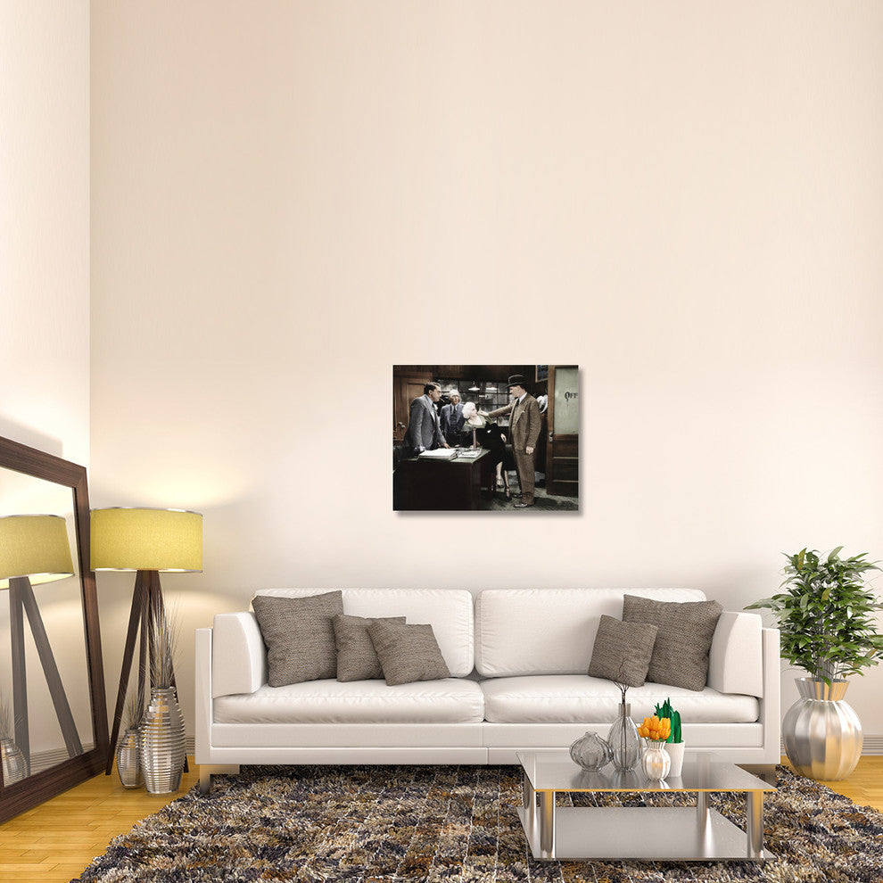 "Jean Harlow" Stretched Canvas Giclee by Hollywood Photo Archive, 36x28"
