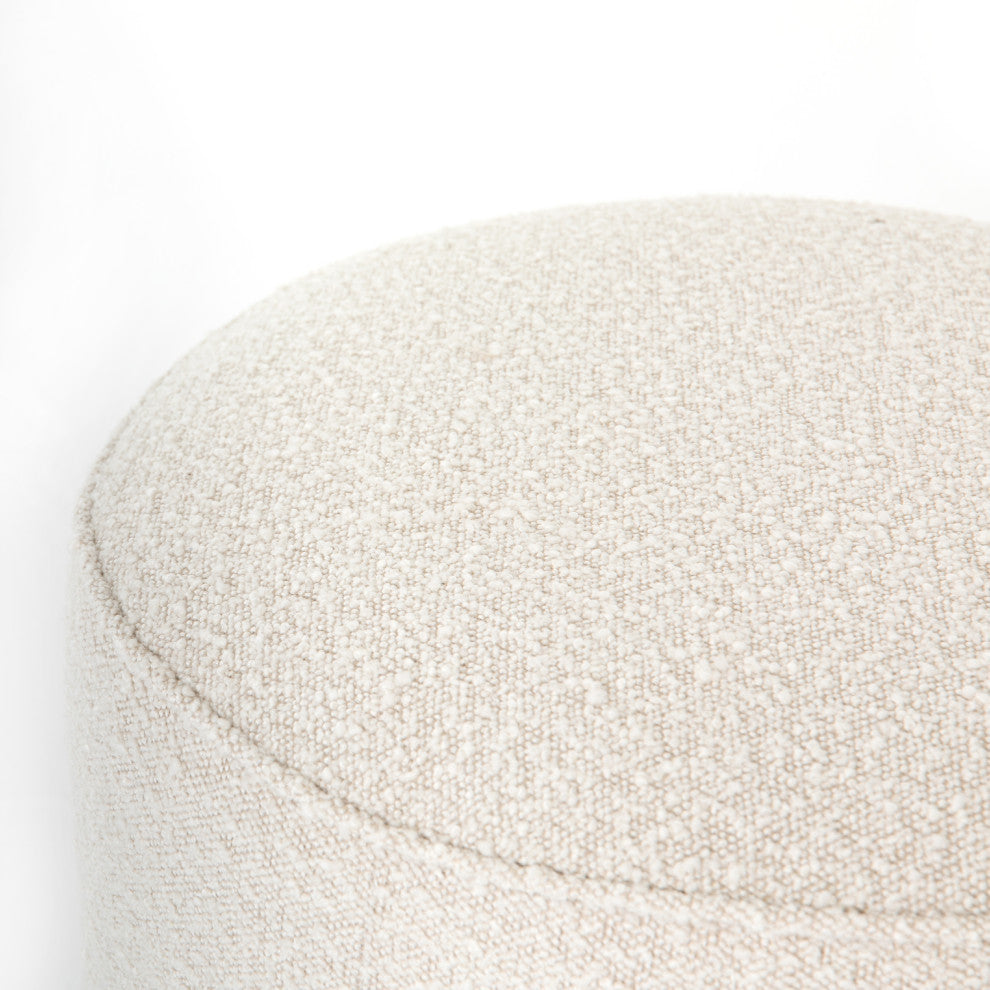 Sinclair Round Ottoman-Knoll Natural