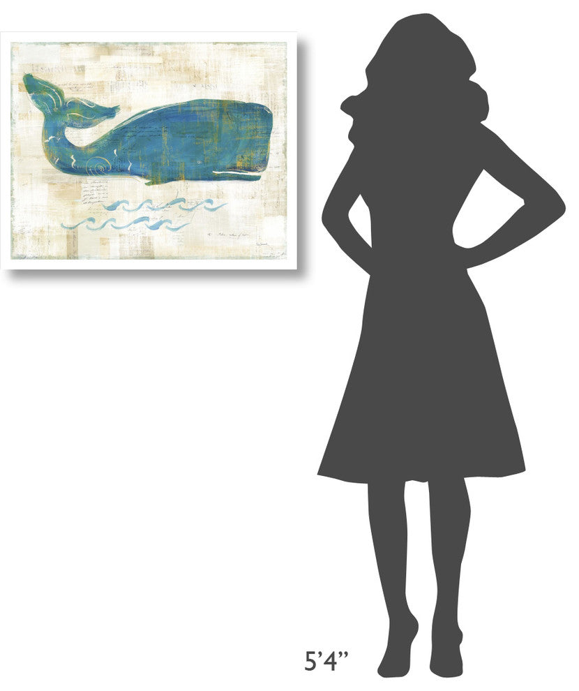 "On the Waves I" Digital Paper Print by Sue Schlabach, 30"x24"