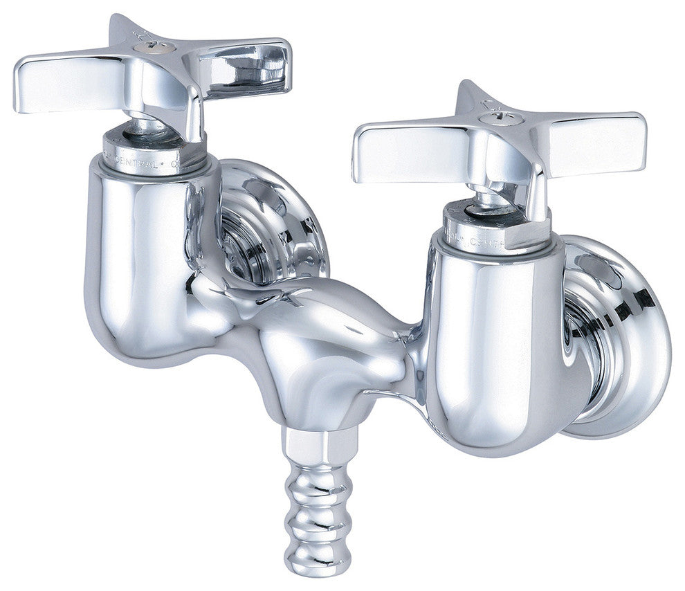 Central Brass Two Handle Leg Tub Faucet