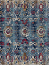 Noori Rug Low-Pile Rolland Blue/Grey Rug