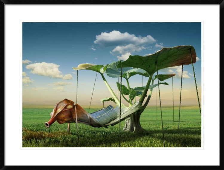 "Untitled" Framed Digital Print by Radoslav Penchev, 38"x29"